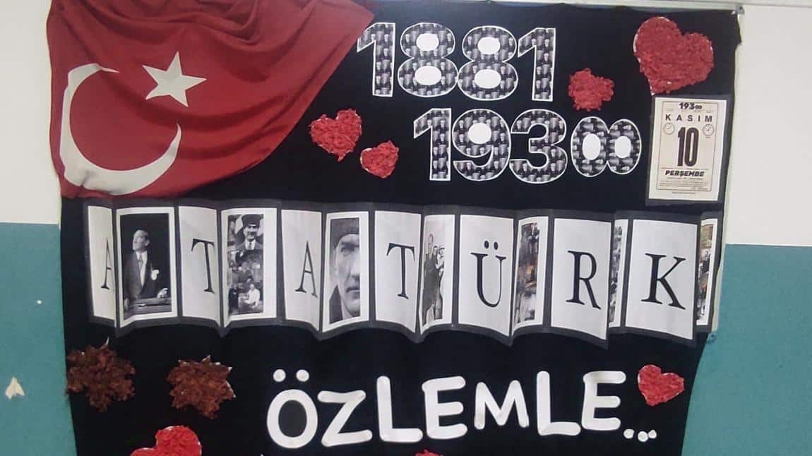 Okulumuzdan 10 Kasım Atatürk'ü Anma Haftası Etkinlikleri